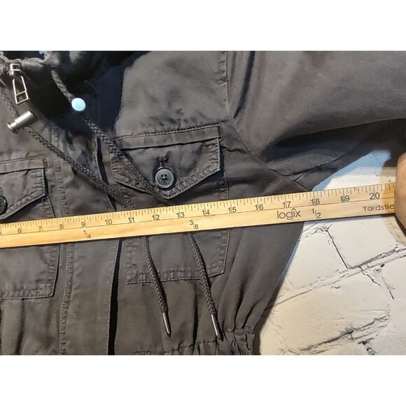 The loft grey hooded utility jacket size xs petite* - Picture 4 of 4